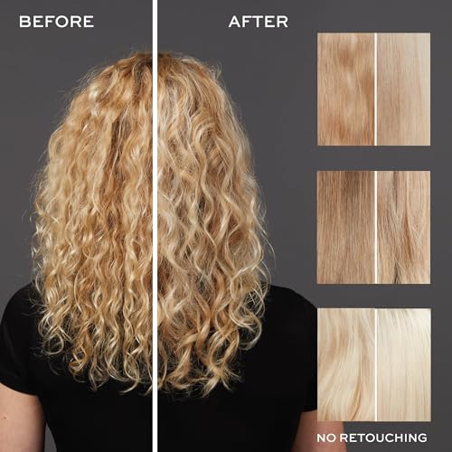 John Frieda 8.3 Ounce Shampoo for Blonde Hair, Violet Crush Purple Shampoo, Neutralizes Brassy Yellow Tones, Blonde Toner for Bleached, Platinum