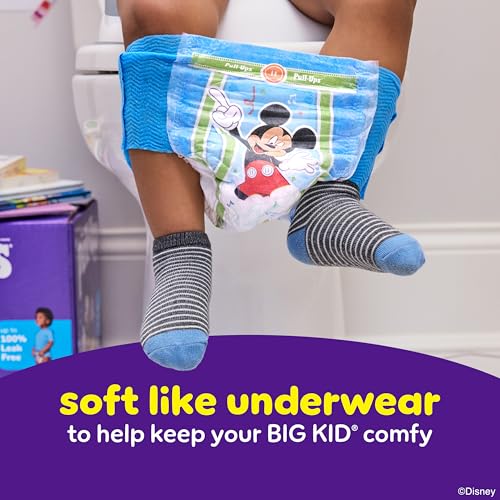 Pull-Ups Boys' Potty Training Pants, Size 5T-6T Training Underwear (46+ lbs), 14 Count