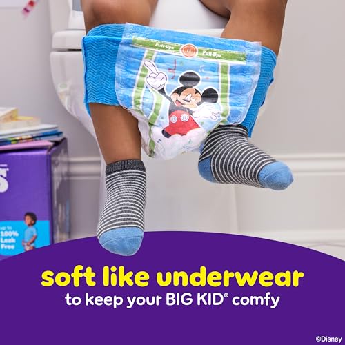 Pull-Ups Boys' Potty Training Pants, Size 5T-6T Training Underwear (46+ lbs), 14 Count