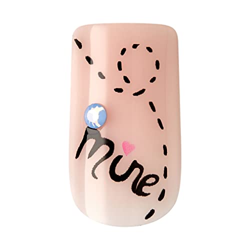 KISS Voguish Fantasy Valentine’s Day Fake Nails, ‘Crush’, 28 Count
