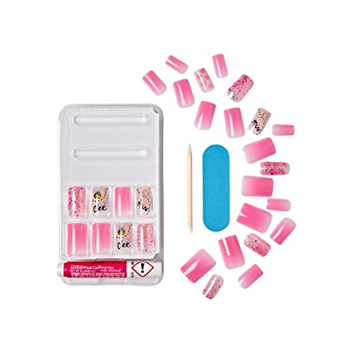 KISS Voguish Fantasy Valentine’s Day Fake Nails, ‘Crush’, 28 Count