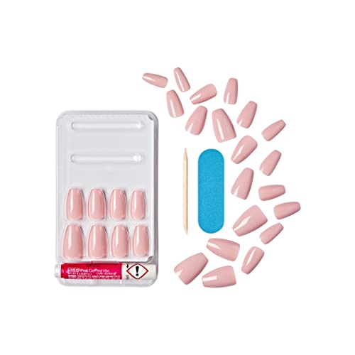 KISS Gel Fantasy Valentine’s Day Sculpted Nails, ‘XOXO’, 28 Count