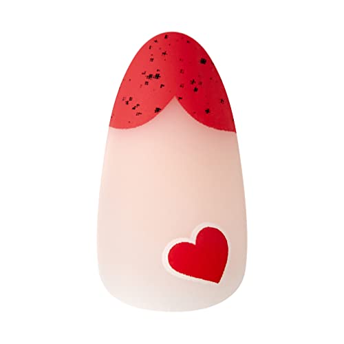 KISS Voguish Fantasy Valentine’s Day Fake Nails, ‘Be MINE’, 28 Count