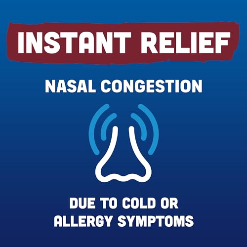 Afrin No Drip Night Pump Nasal Mist - Fast and Powerful Relief from Nasal Congestion, Chamomile, 0.5 Fl Oz (Pack of 1)