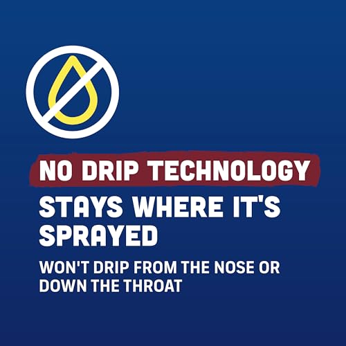 Afrin No Drip Night Pump Nasal Mist - Fast and Powerful Relief from Nasal Congestion, Chamomile, 0.5 Fl Oz (Pack of 1)