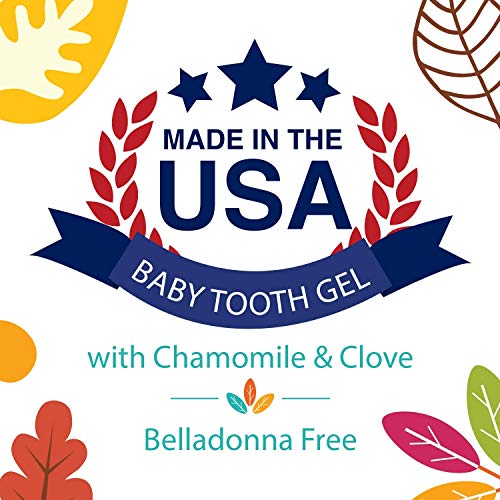 Dr. Talbot's Baby Tooth Gel for Sore Gums, Naturally Inspired, .53 Oz, Benzocaine Free, Belladonna Free