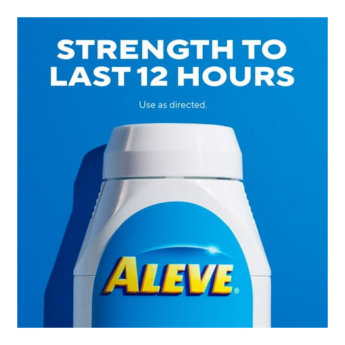 Aleve Back & Muscle Pain Reliever Naproxen Sodium Tablets, 90 Count