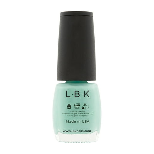 L.B.K Love by Kemeny Nail Lacquer, Aqua Marine Green LBK82, 0.45 fl oz