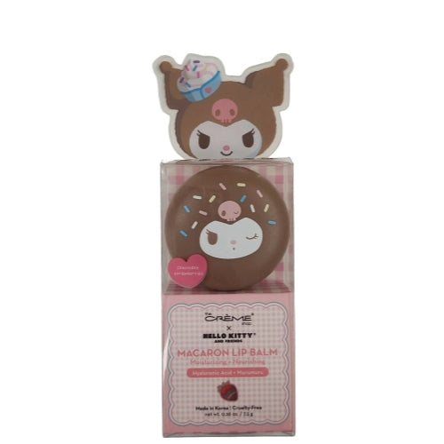 The Creme Hello Kitty & Friends Macaron Lip Balm KUROMI