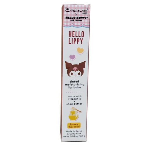 The Creme Shop Hello Kitty and Friends Hello Lippy Tinted Moisturizing Lip Balm with Vitamin E & Shea Butter, Honey