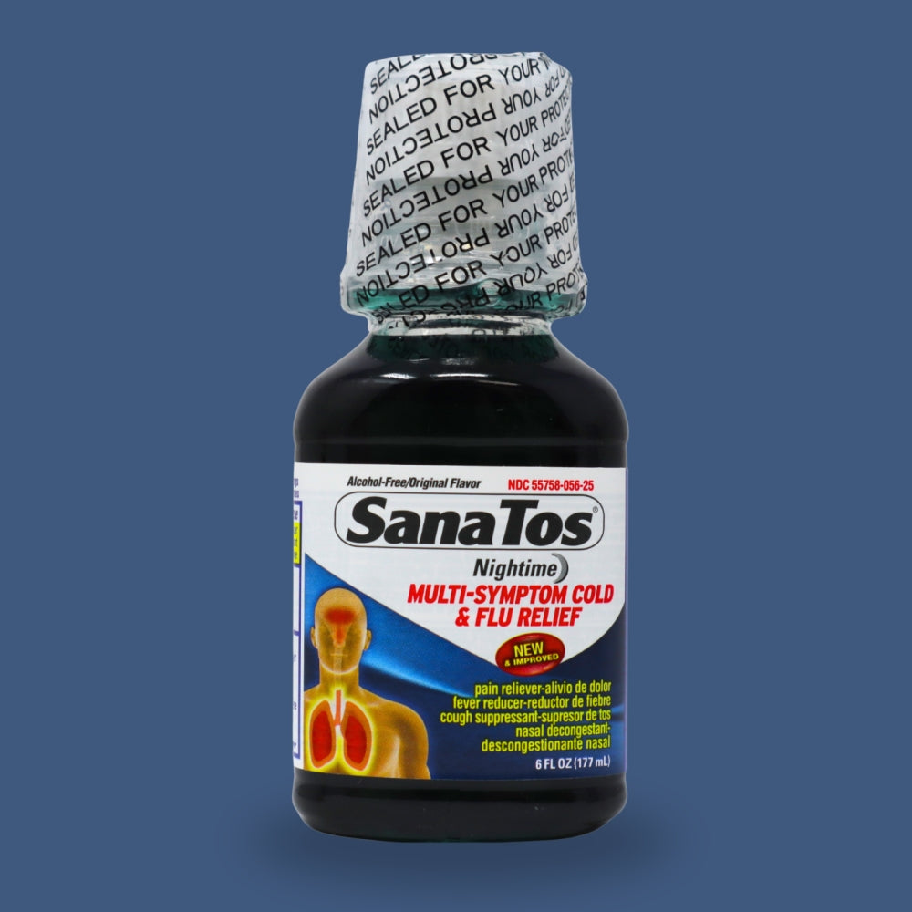 Sanatos Nigth Syrup 6 oz - Antigripal Nocturno (Pack of 1)