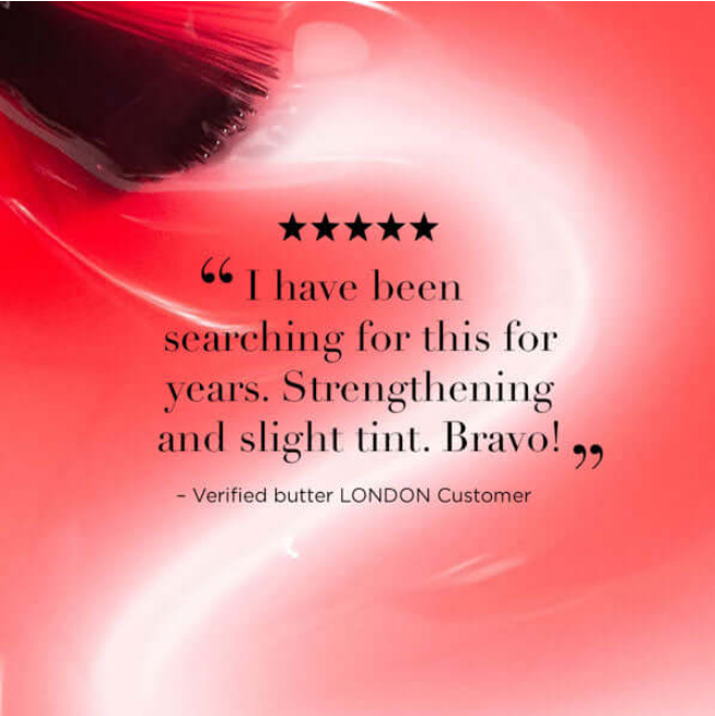 Butter London - Jelly Preserve Strengthening Treatment Mini, Strawberry Rhubarb, 0.2 fl oz