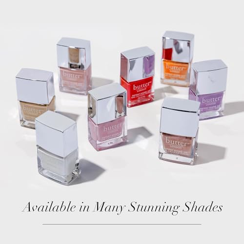 butter LONDON Patent Shine 10X Nail Lacquer Polish, Sweets - Gel-Like Finish & Chip-Resistant Nail Lacquer Helps Protects & Strengthens Nails - Vegan & Cruelty-Free