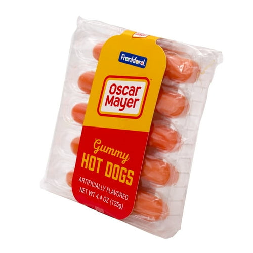 Frankford Oscar Mayer Hot Dog Fruity Gummy Candy, 4.4 Ounces