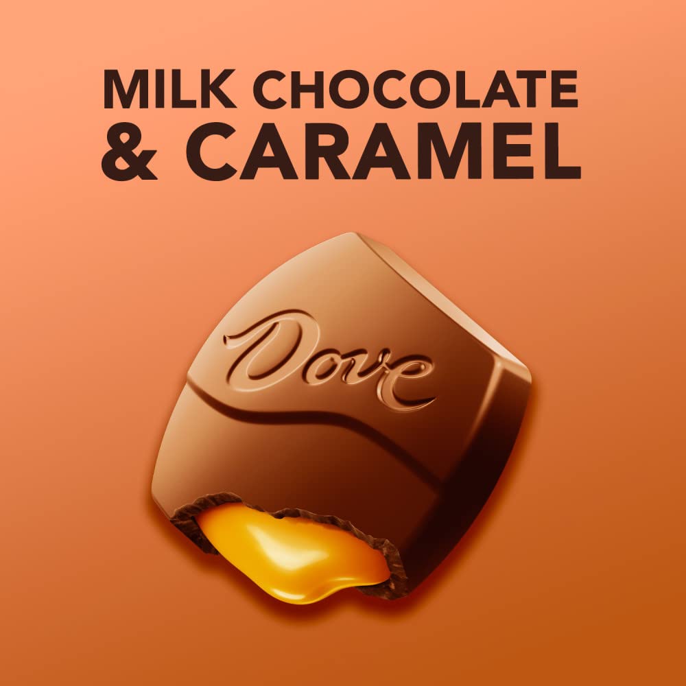 DOVE Large PROMISES Milk Chocolate Caramel Candy, 2.75 oz Each, 3 Pack