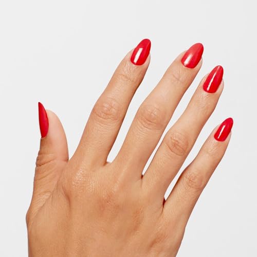 OPI Infinite Shine Cajun Shrimp | Opaque Bright Orange Crème Long Wear Gel Like Nail Polish | Vegan, Long Lasting, Streak Free