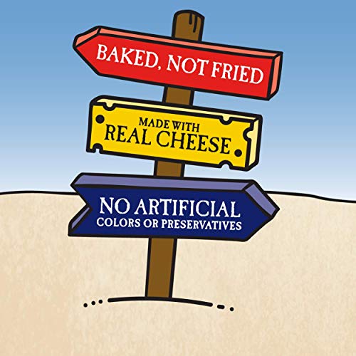 Pirate's Booty Aged White Cheddar Cheese Puffs, Gluten-Free, Kids Snacks, 1oz (12ct)