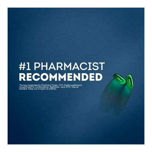 Vicks NyQuil Cold & Flu Nighttime Relief LiquiCaps 8 Count