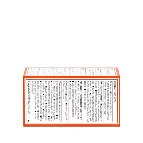 Motrin IB, Ibuprofen 200mg Tablets for Fever, Muscle Aches, Headache & Back Pain Relief, 24 Ct