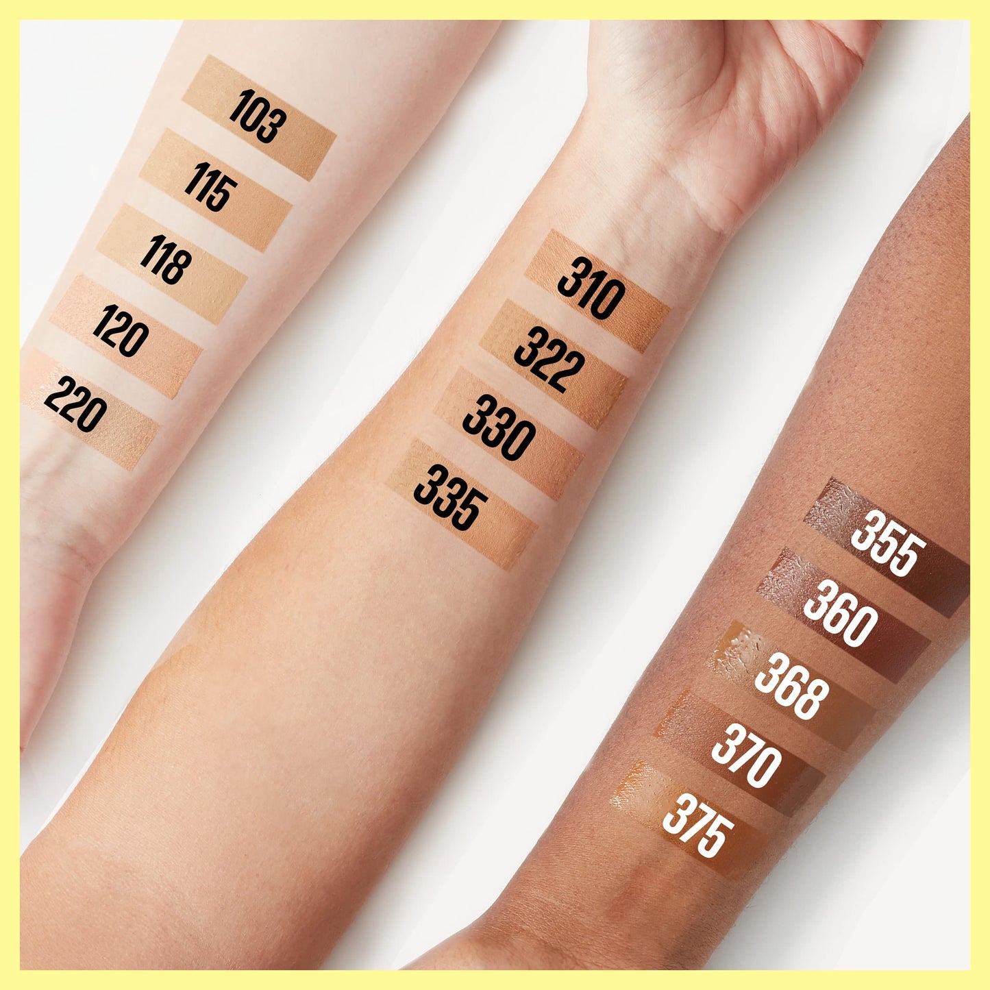 Maybelline Fit Me Tinted Moisturizer, Natural Coverage, Face Makeup, 375, 1 Count