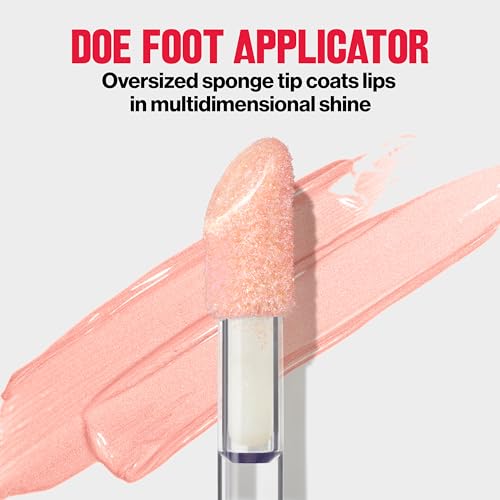 Revlon Super Lustrous Lip Gloss, Non-Sticky, Hydrating, High Shine Finish, 255 Sandstorm, 0.13 oz