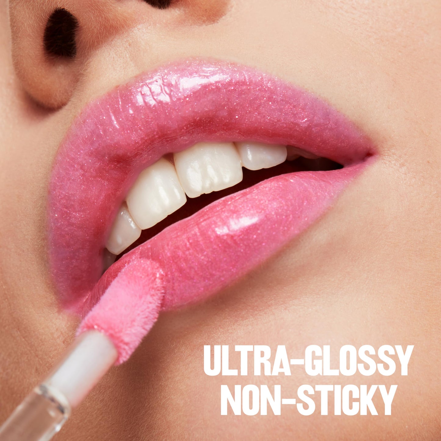 Revlon Super Lustrous Lip Gloss, Non-Sticky, Hydrating, High Shine Finish, 230 Sugar Violet, 0.13 oz