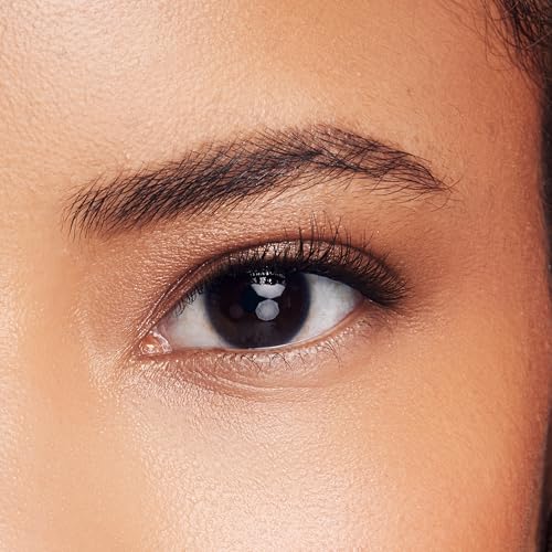 KISS imPRESS Falsies Easy Tab Press On Self Adhesive Eyelashes, Black, 'Demi Wispy', 1 Pair of 8mm-10mm Inner Natural Volume Eyelash Clusters & 1 Pair of 11mm-13mm Outer Half-Lashes with Easy Tabs