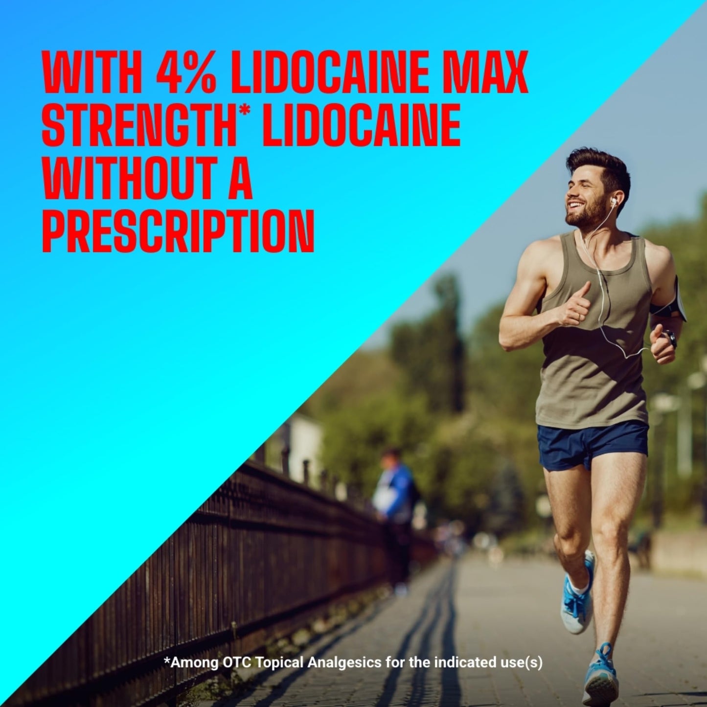 Icy Hot Maximum Strength Lidocaine No-Mess Pain Relief Liquid, No-Mess Applicator, 2.5 Ounces