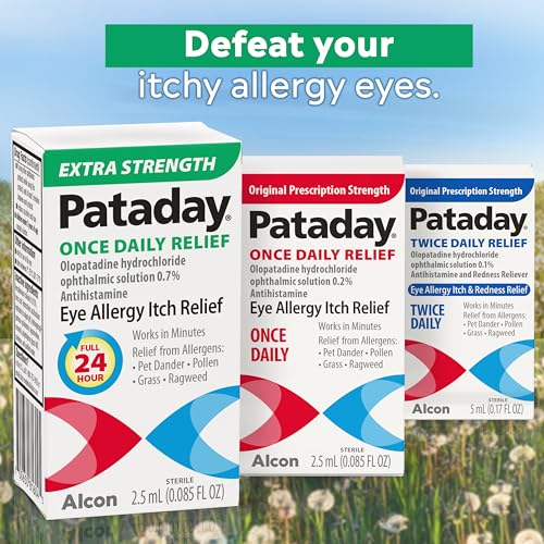 Pataday Once Daily Relief Extra Strength Relief, 2.5ml (Pack of 1)