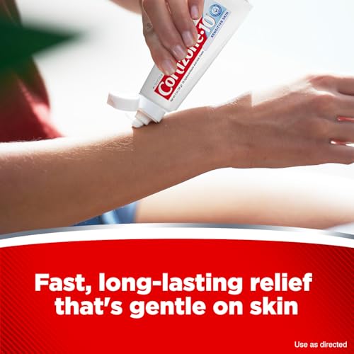 Cortizone 10 Maximum Strength Sensitive Skin Anti-Itch Cream, 1% Hydrocortisone, 2 oz.