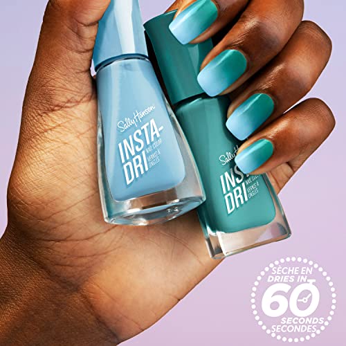 Sally Hansen Insta-Dri, Later Alligator, Quick Dry, Long Lasting, Opaque, Creme Green Nail Polish