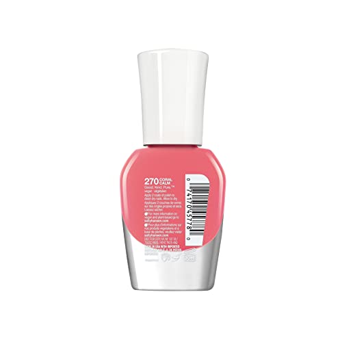 Sally Hansen Good.Kind.Pure Nail Polish 270 Coral Calm 0.33 fl oz (Pack of 1)