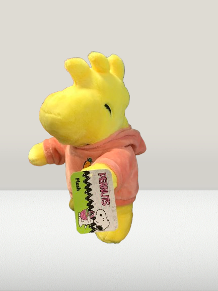 Peanuts Woodstock Hoodie Plush Stuffed Animal, 12" Tall