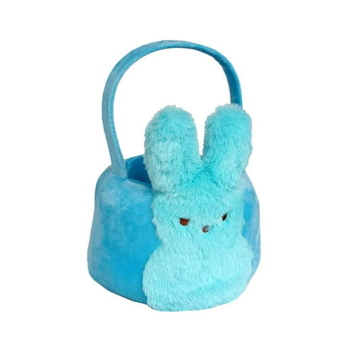 Peeps Easter Egg Hunt Basket - Plush Bunny Blue