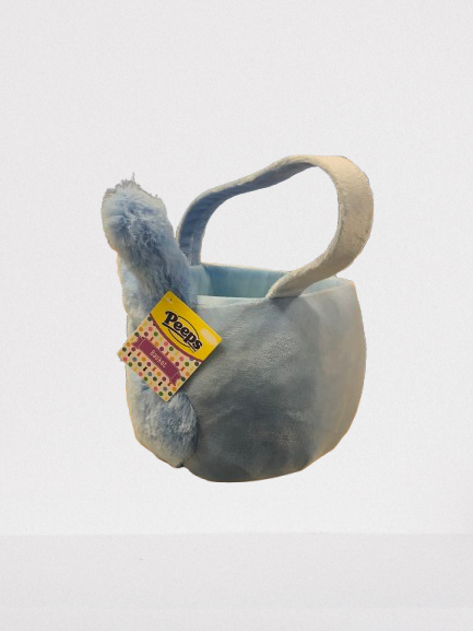 Peeps Easter Egg Hunt Basket - Plush Bunny Blue