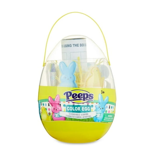 Peeps Deluxe Egg Art Set, 16 Pieces, Unisex, for Beginners Ages 3 and up