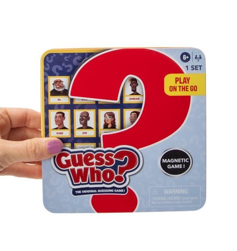 Hasbro GUESS WHO ? Play on The Go Magnetic Original Guessing Game Set Age 6+