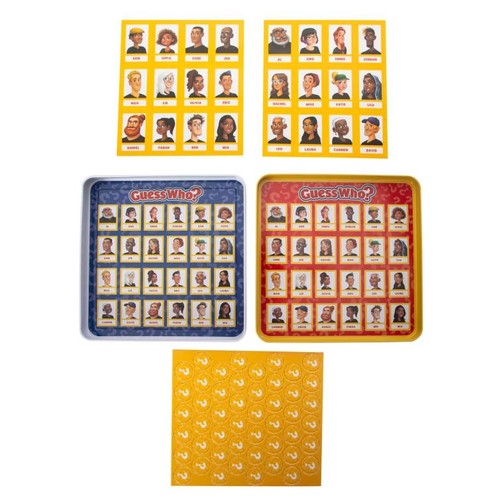 Hasbro GUESS WHO ? Play on The Go Magnetic Original Guessing Game Set Age 6+