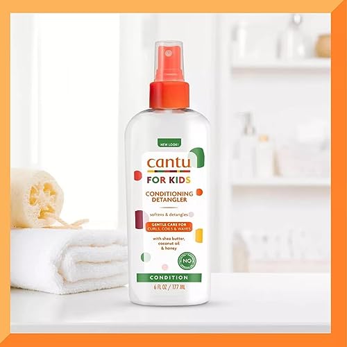 Cantu Care for Kids Conditioning Detangler, 6 Fl Oz (Packaging May Vary)