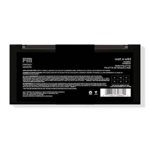 Wet N Wild Paint Palette Fantasy Makers - Ltd Edition Rainbow - Neon