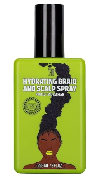 Kit Pardon My Fro Moisturizing Hair Milk  12 Fl oz and Braid & Scalp Hydrating Spray 8 Fl oz