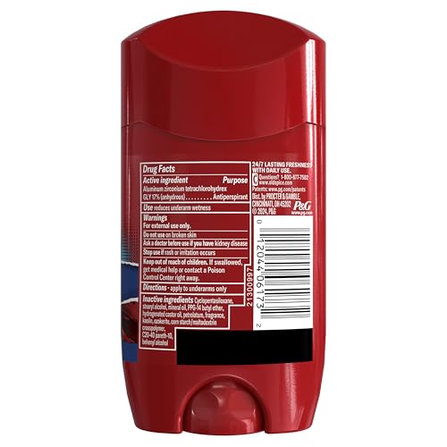 Old Spice Antiperspirant and Deodorant for Men, 24/7 Freshness & Lasting Scent, 24/7 Long Lasting Sweat & Odor Protection, Smell Like a Hero, Superman, Bright Citrus and Cosmos Scent, 2.6 oz (2 Pack)
