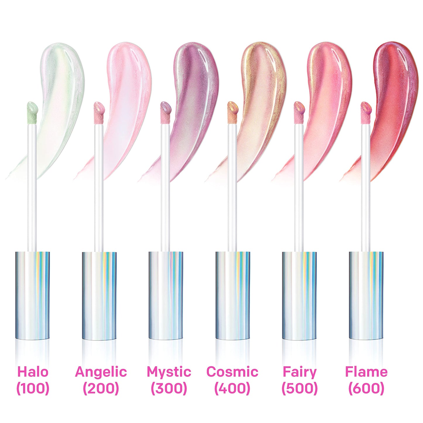 Almay Lip Gloss, Non-Sticky Lip Makeup, Holographic Glitter Finish, Hypoallergenic, 300 Mystic, 0.9 Oz