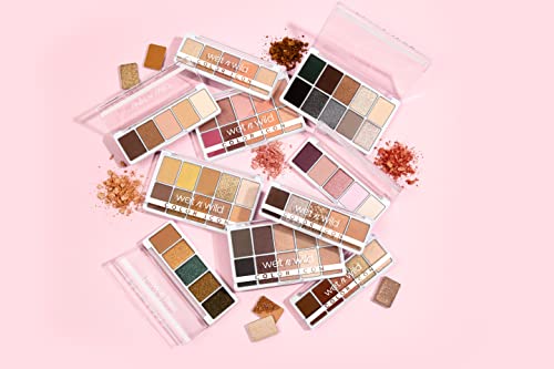 wet n wild Color Icon 10-Pan Eyeshadow Makeup Palette, Long Lasting, Shimmer, Metallic, Glittery, Matte, Rich Smooth Pigment, Cruelty Free - Pink Heart And Sol