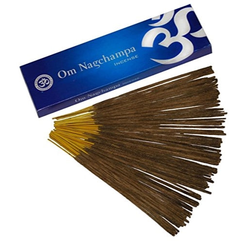 Om Nagchampa Nag Champa Premium Incense Fragrance Sticks 100g Box