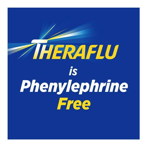 Theraflu Soft Chews, Daytime Severe Cold Relief Cold and Flu Medicine, Adult Formula, Apple Cinnamon Flavor, 20 Chewable Tablets