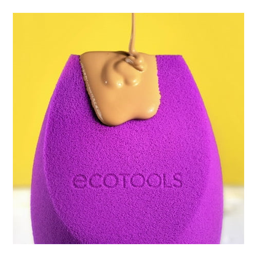 EcoTools Bioblender, Clean Beauty Makeup Blending Sponge, Cruelty Free and Vegan, Purple, 1 Count