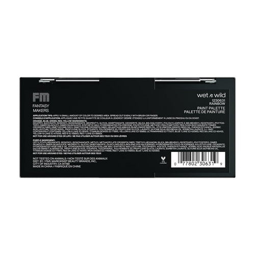 Wet n Wild FM Halloween Paint Palette - RAINBOW