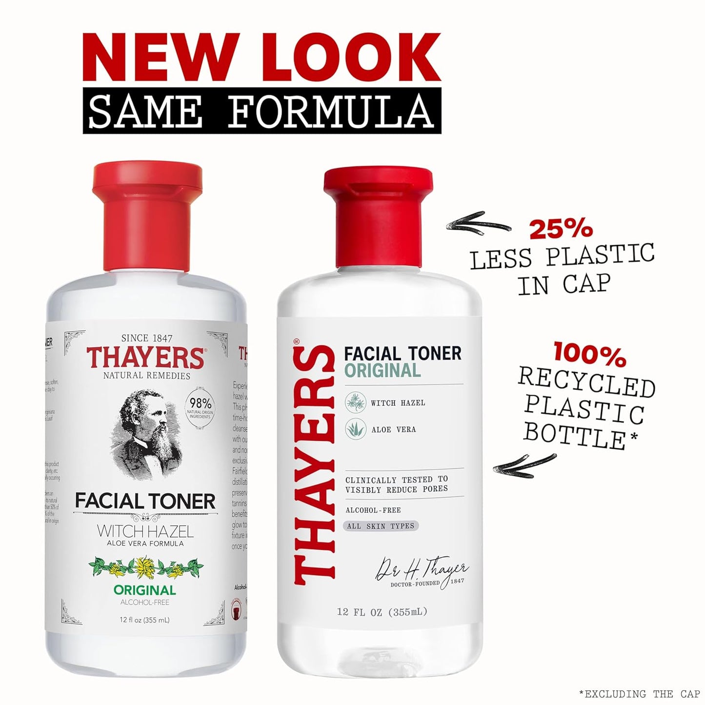 Thayers Witch Hazel with Aloe Vera, Original Astringent, 12 Fl Oz (Pack of 2)
