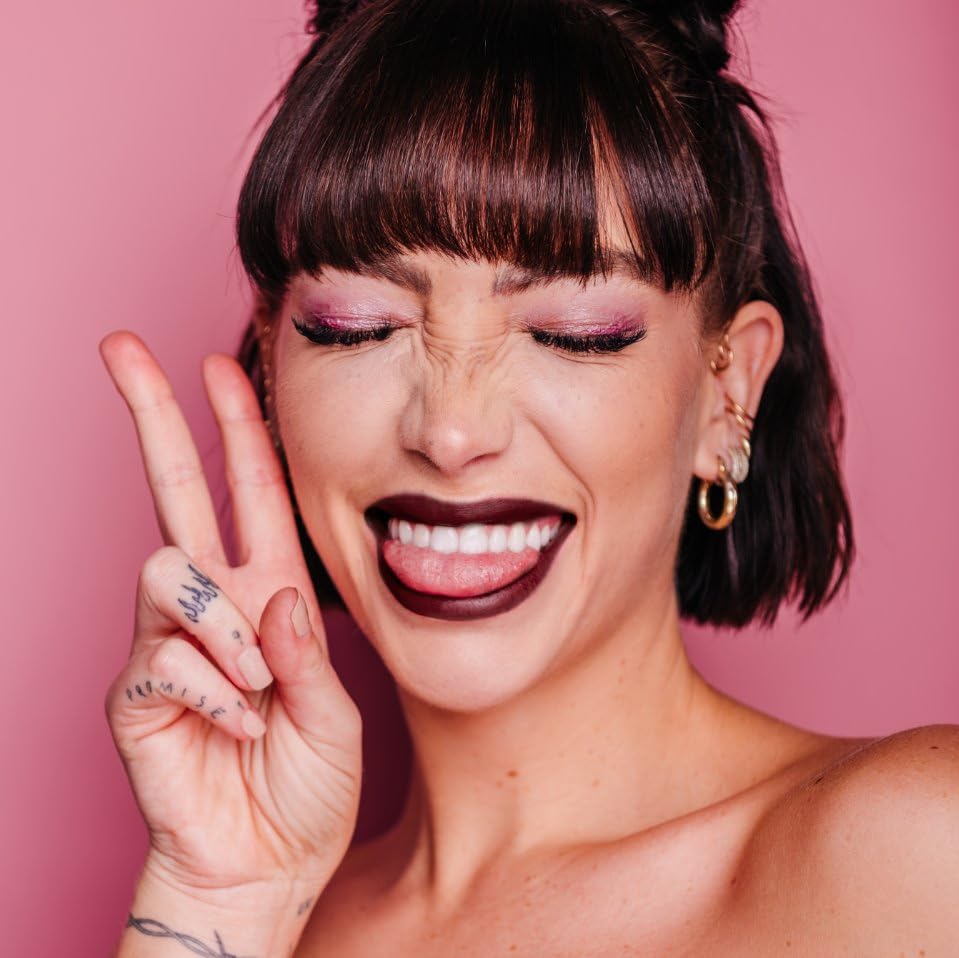 The Creme Shop Popsicle Lip Juice Stain 12 Hours Fresh Color, Delectable Fruit Aromas, Deeply Hydrating and Unfailing Transfer-Proof for an Irresistible, Guilt-Free Lip Look - ETERNALLY GRAPEFUL